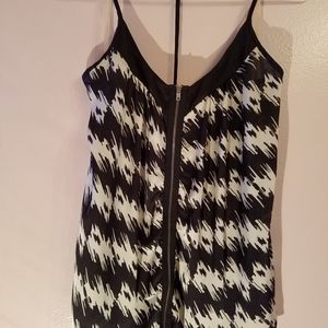 Buckle Daytrip zip front tank top